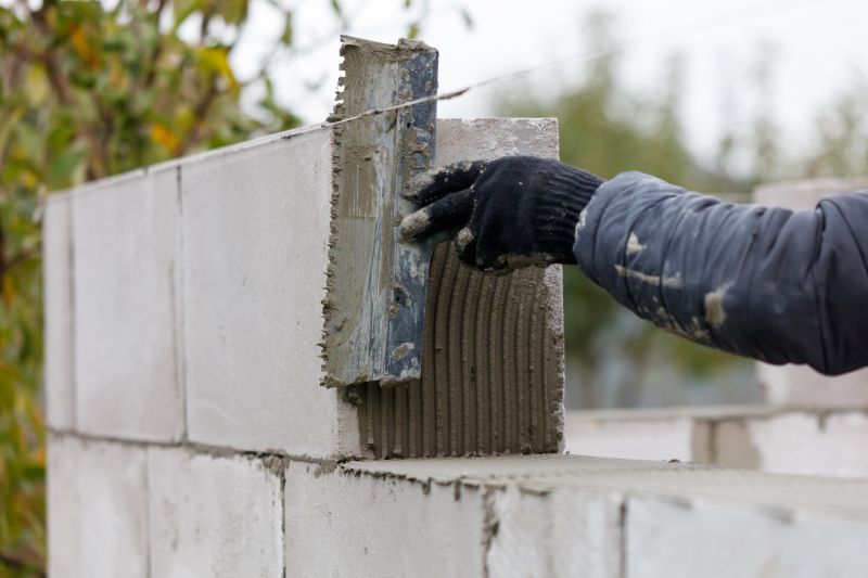 Masonry Wall Construction