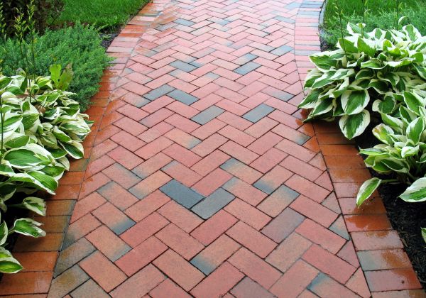 Brick Walkway Repair in Arlington