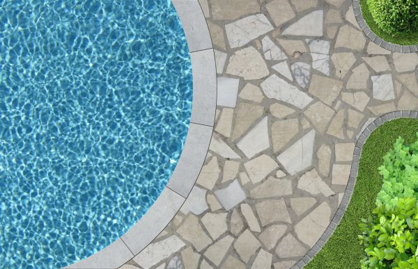 Flagstone Grout Repair in Arlington