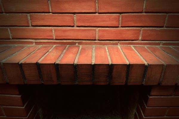 Brick Mantel Installation in Arlington