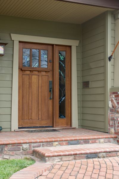 Front Porch Brick Repair in Arlington