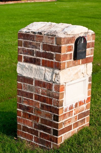 Brick Mailbox Installation in Arlington
