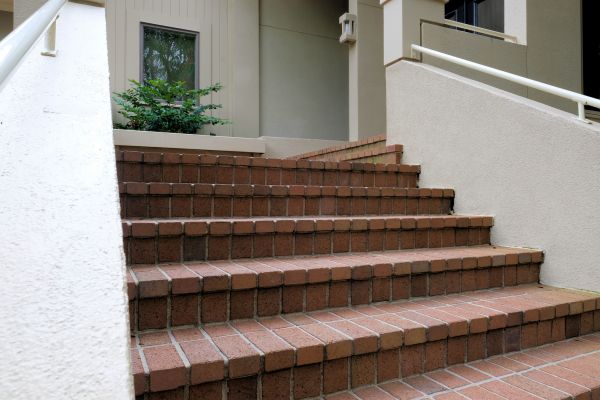Entryway Brick Repair in Arlington